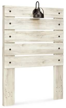 Signature Design by Ashley® Cambeck 5-Piece Whitewash Twin Panel Headboard Set-1