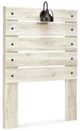 Signature Design by Ashley® Cambeck 5-Piece Whitewash Twin Panel Headboard Set-1