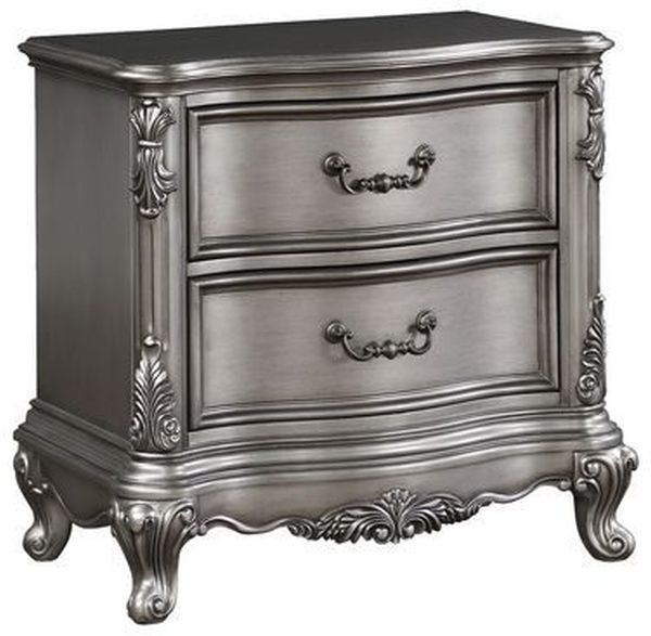 ACME Furniture Ariadne Antique Platinum Nightstand-0