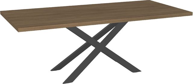 Amisco Customizable Ascencio 84" Rectangular Dining Table with 1.63" Thermo Fused Laminate Top-0
