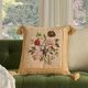 Nourison Home™ Mina Victory Vintage Pillow Beige Flowers 20"x20" Throw Pillow-3
