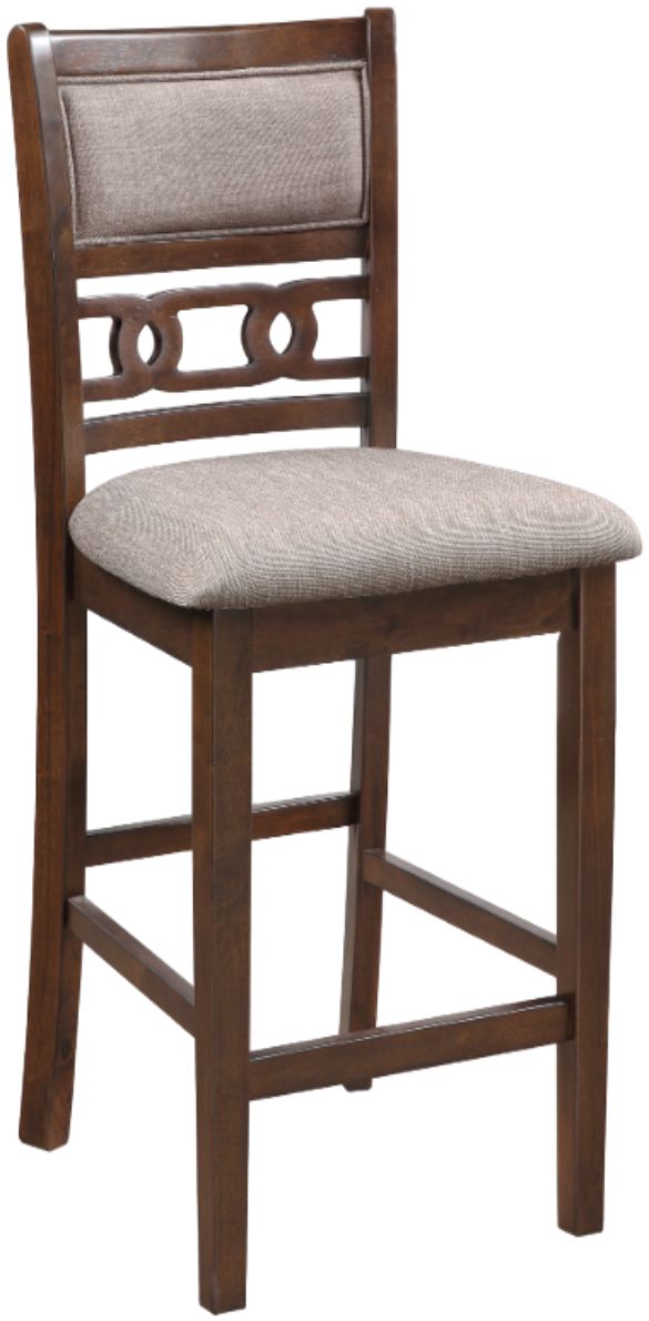 New Classic® Home Furnishings Gia 5-Piece Cherry Counter Height Table Set-3