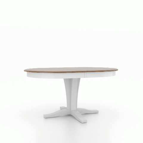 Canadel Customizable Gourmet VR Pedestal Dining Table-2
