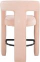 TOV Furniture Malone Blush Chenille Counter Stool-5