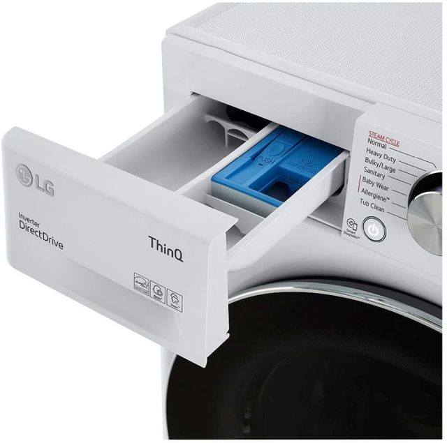 LG 2.4 Cu. Ft. White Front Load Washer-4