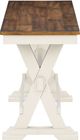 Signature Design by Ashley® Jendanton Antique White/Brown Large Counter Bench-2