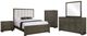 Coaster® Gran Park 5-Piece Beige/Dark Cocoa California King Bedroom Set-0