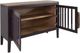 International Furniture Direct Autumn Chocolate Brown/Plum Console-4