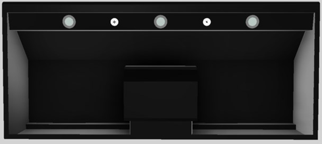 Vent-A-Hood® 48" Black Under Cabinet Range Hood-3
