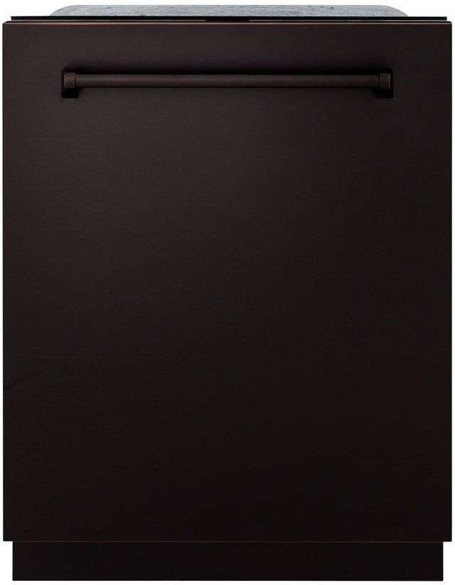 ZLINE Monument Series 24" Oil Rubbed Bronze Built In Dishwasher-0
