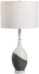 Uttermost® Tanali Charcoal and White Modern Table Lamp-0