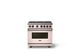 Viking® 7 Series 36" Blush Pro Style Liquid Propane Gas Range-3