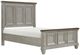 Homelegance® Renton Antique Gray/Brown California King Panel Bed-0
