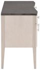Michael Amini® Fantosini Silver Leaf Vanity Desk-3