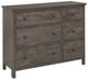 Archbold Furniture Customizable Heritage 6-Drawer Combo Dresser-0
