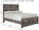 Signature Design by Ashley® Wynnlow Gray Youth Full Crossbuck Panel Bed-2