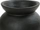 Harp & Finial® Emory Matte Black Large Vase-1