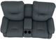 Best® Home Furnishings Customizable Brinley Leather Power Reclining Space Saver Loveseat with Console-4