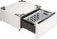 LG 27" W x 13.63" H Alpine White Laundry Pedestal with Storage Drawer-3