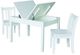 John Thomas Furniture® Home Accents Mission 3-Piece White Lift Top Storage Table and Chair Set-0