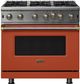 Viking® 5 Series 36" Spiced Cider Liquid Propane Pro Style Gas Range-0