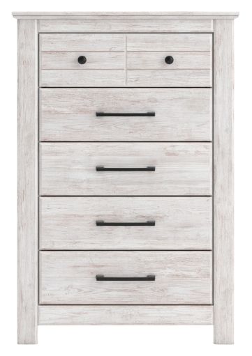 Signature Design by Ashley® Fenderport Whitewash Chest-2