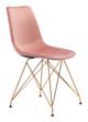 Zuo® Parker Pink Dining Chair-0