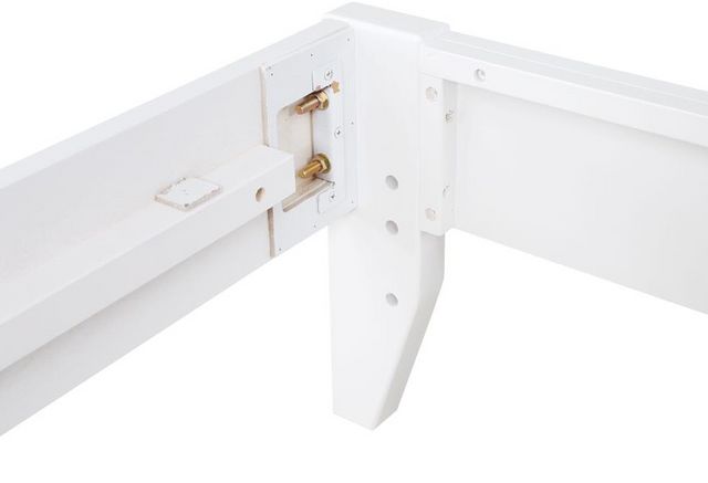 Coaster® Hounslow White Queen Platform Bed-5