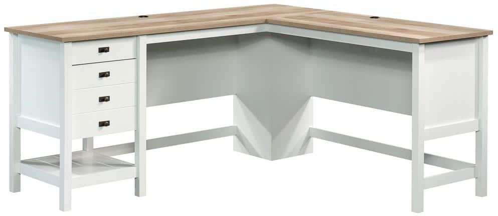 Sauder® Cottage Road® Soft White® Desk Economy Furniture