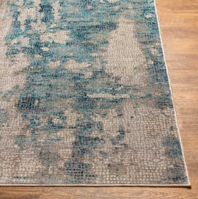 Surya Jefferson Beige/Blue 4'x6' Area Rug-2