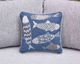 Signature Design by Ashley® Naples Beach 2-Piece Light Gray Fabric/Wicker Outdoor Sectional Loveseat-3