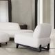 Diamond Sofa® Vesper White Armless Chair-1