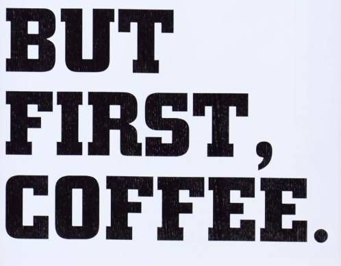 Classy Art But First Coffee Wall Art -1