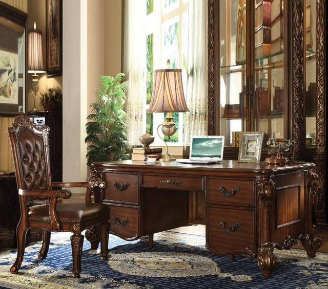 ACME Furniture Vendome Cherry Executive Writing Desk-3
