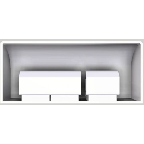 Vent-A-Hood® 48" White Under Cabinet Range Hood-2