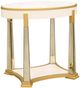 Michael Amini® Scotts Square Light Champagne End Table-0