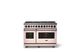 Viking® 7 Series 48'' Blush Sealed Burner Pro Style Dual Fuel Range-3