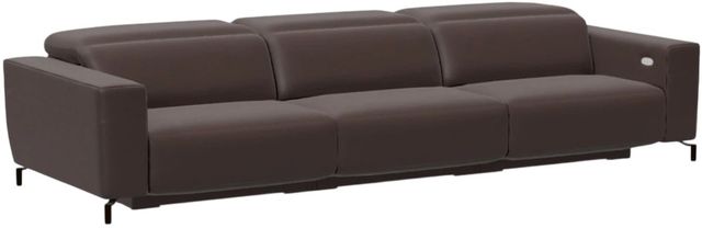 American Leather® Customizable Monza 3-Piece Leather Power Reclining Sectional-0