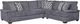 Behold™ Home Vega 2-Piece Charcoal Sectional-0