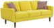 Emerald Home Jax Sunshine Sofa with Two Pillow-0