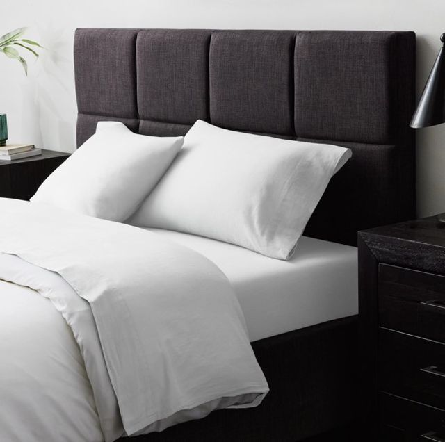 Malouf® 6-Piece Linen-Weave Cotton Split King Sheet Set-1