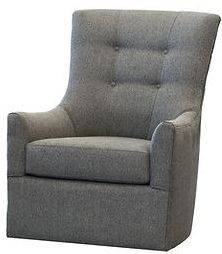 Edgewood Furniture 706 Armani Slate Swivel Chair-1