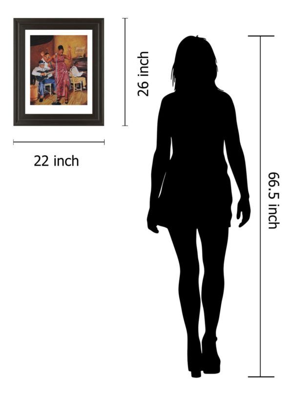 Classy Art Jazz Vocals Wall Art-2