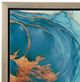 A & B Home 2-Piece Blue/Green Printed Acrylic Wall Art Set-2