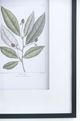 A & B Home 2-Piece Black/Green/White Wall Art Set-4
