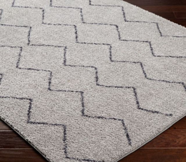 Surya Lykke Gray 4'x6' Area Rug-2