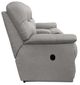 La-Z-Boy® James Powder Manual Reclining Loveseat with Console-3
