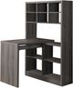 Monarch Specialties Inc. Dark Taupe Left or Right Facing Corner Computer Desk-2