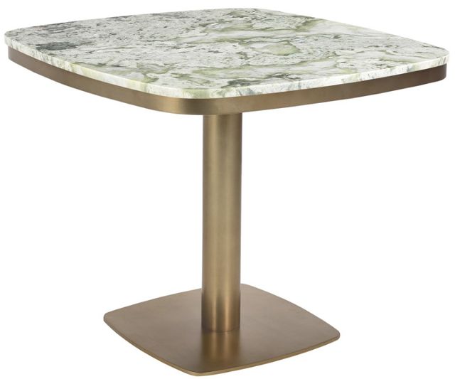 Moe's Home Collection Celeste Green Onyx Marble Cafe Table -0