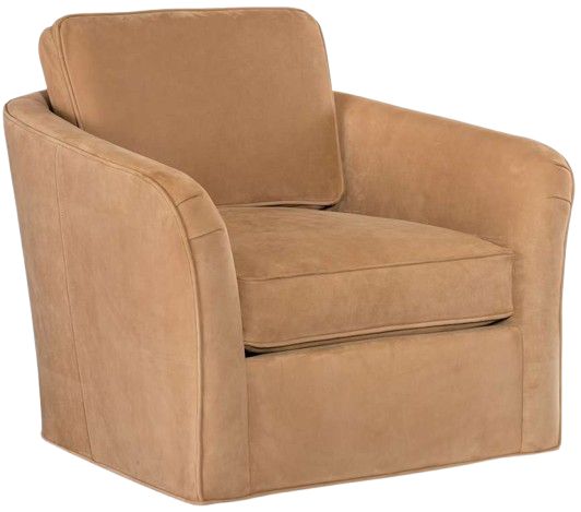 Bradington-Young Customizable Carter Swivel Chair-1